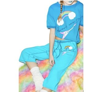 Wildfox Mermaids Never Cry Couch Princess Pants